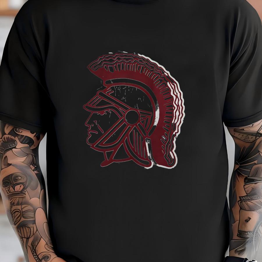 Vintage New Prague Trojans Hoodie T-shirt