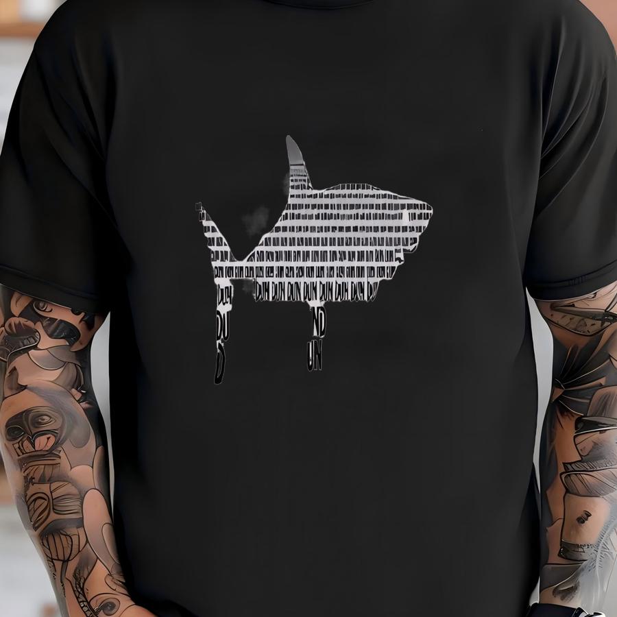 Dun Dun Dun Jaws Long Sve Hoodie, Shark Jaws Long Sve Shirt, Jaws Long Sve Tee - Long Sve Tee T-shirt