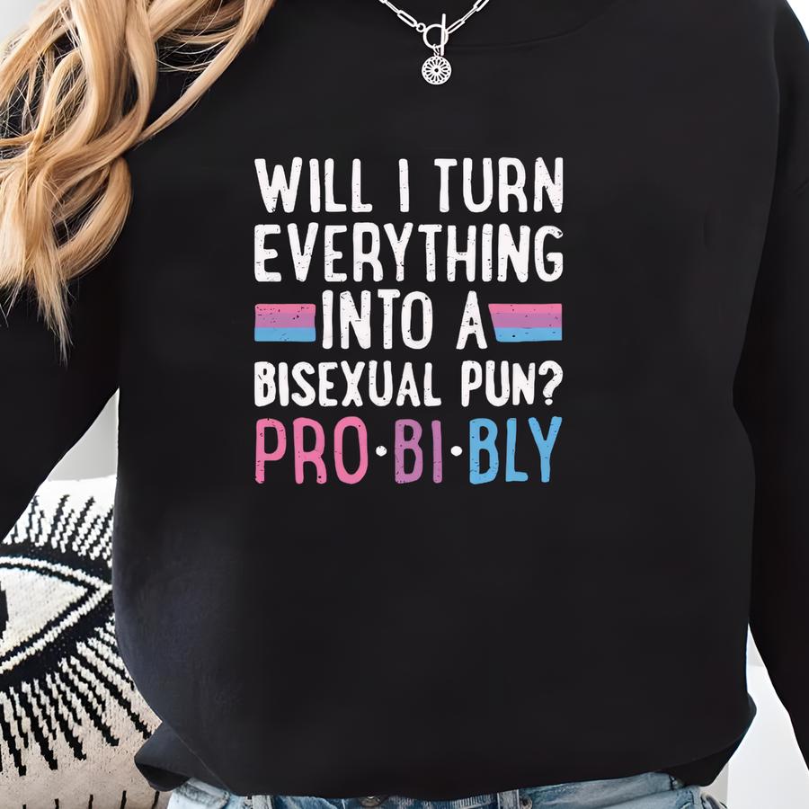 Bisexual Pun | Women's Racerback Tank Sweatshirt Bisexual Pun | Women's Racerback Tank Sweatshirt