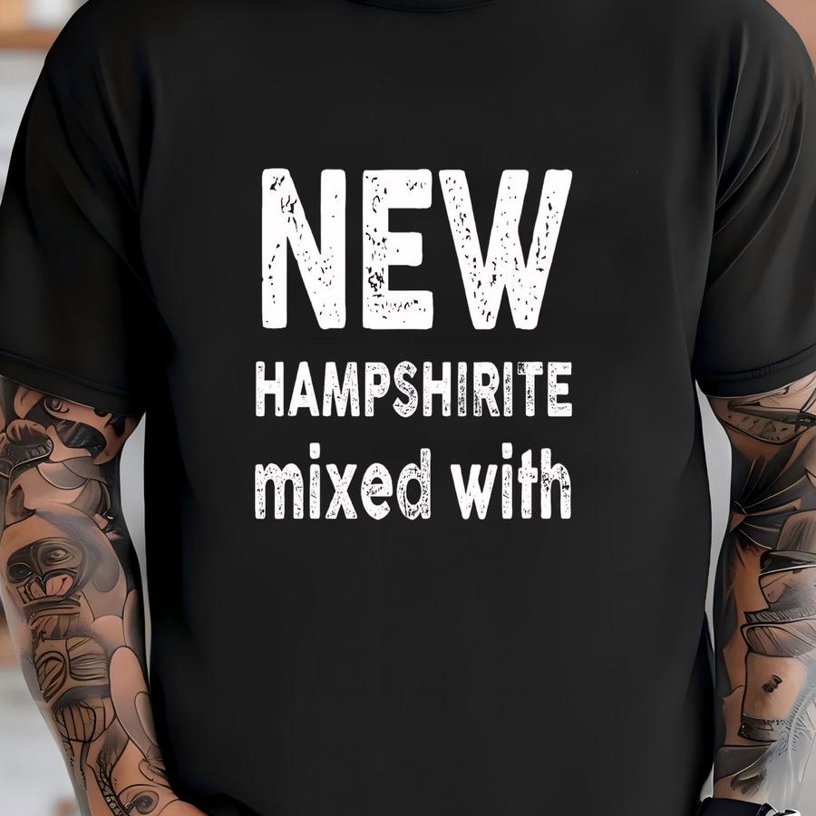 New Hampshire Mixed Hoodie | Food Lover Tee | New Hampshire Gift Idea | Unisex Shirt T-shirt