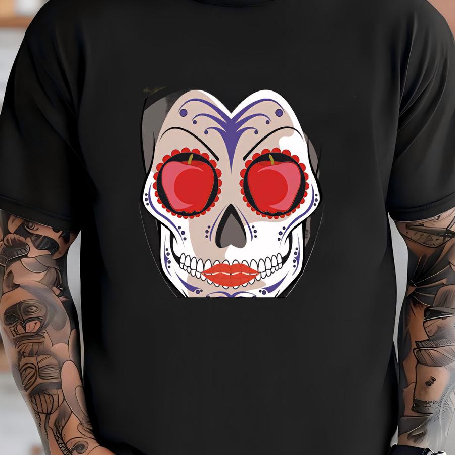 Evil Queen Sugar Skull Print 11x14 Print T-shirt