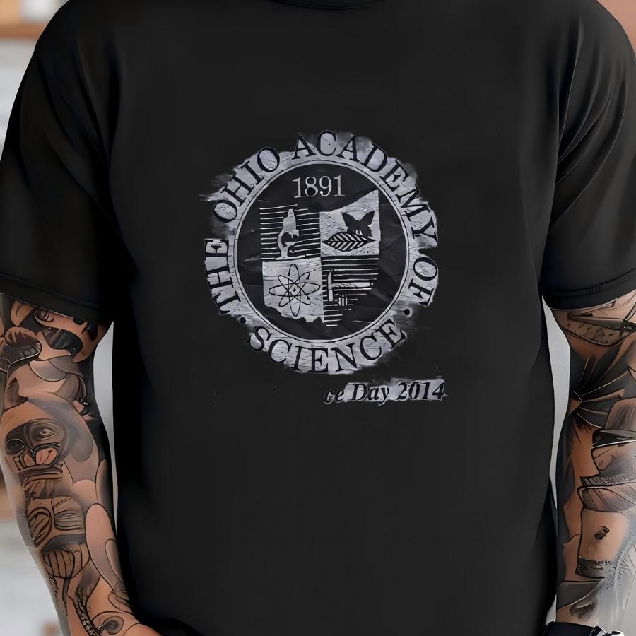 Vintage 90s The Ohio Academy Of Science College Crewneck Sweatshirt S Size T-shirt