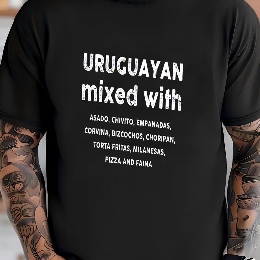 Uruguayan Mixed With Kids Hoodie | Food Lover Toddler Tee | Uruguay Gift Idea | Unisex Youth Shirt T-shirt