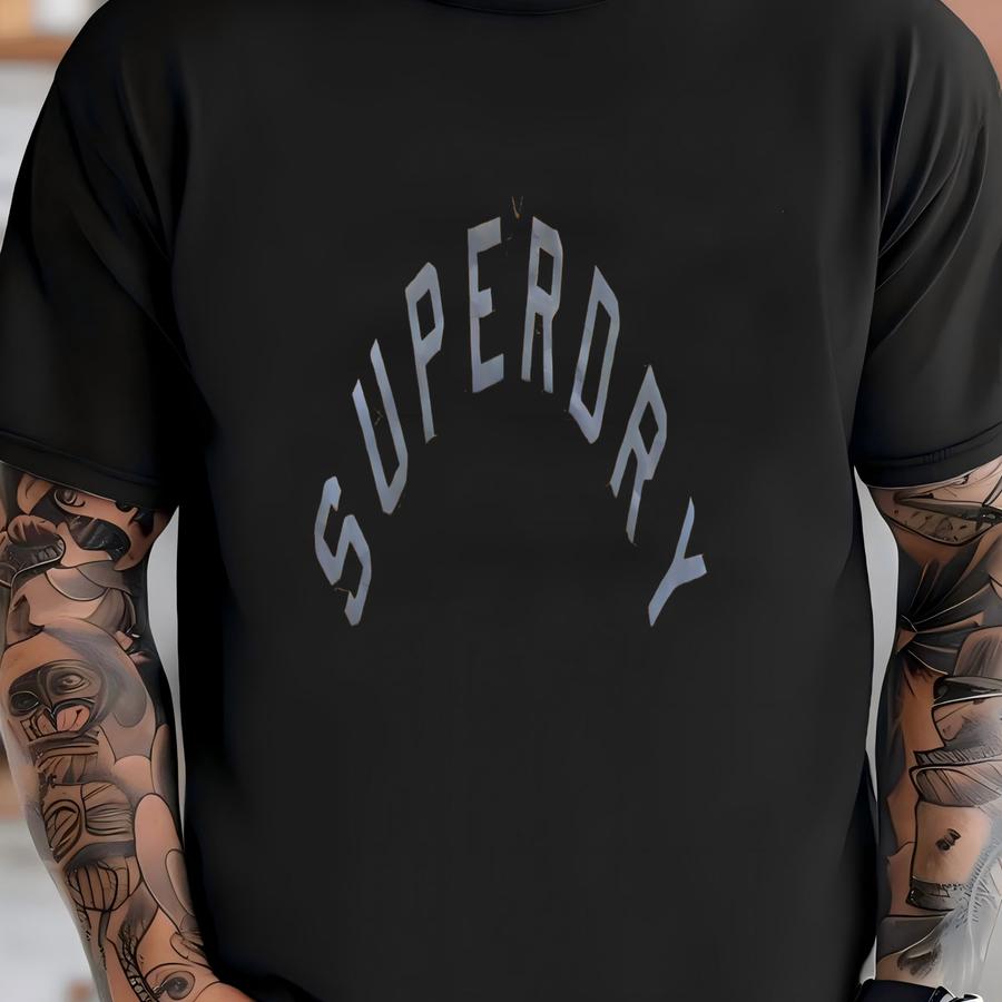 Vintage Designer Japanese Brand Superdry Spellout Crewneck Sweatshirt Xs Size T-shirt