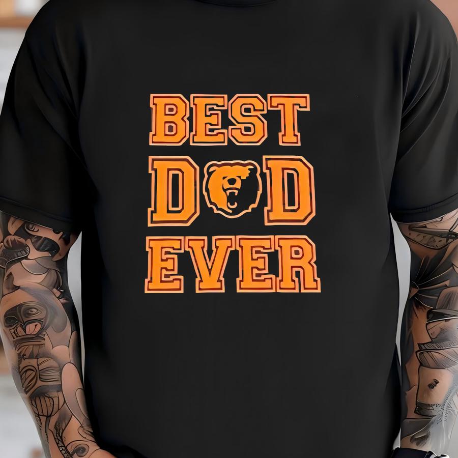 Morgan State Themed Best Dad Ever Hoodie T-shirt
