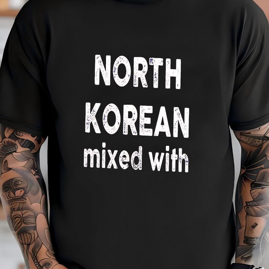 North Korean Mixed Kids Hoodie | Food Lover Toddler Tee | North Korea Gift Idea | Unisex Youth Shirt T-shirt