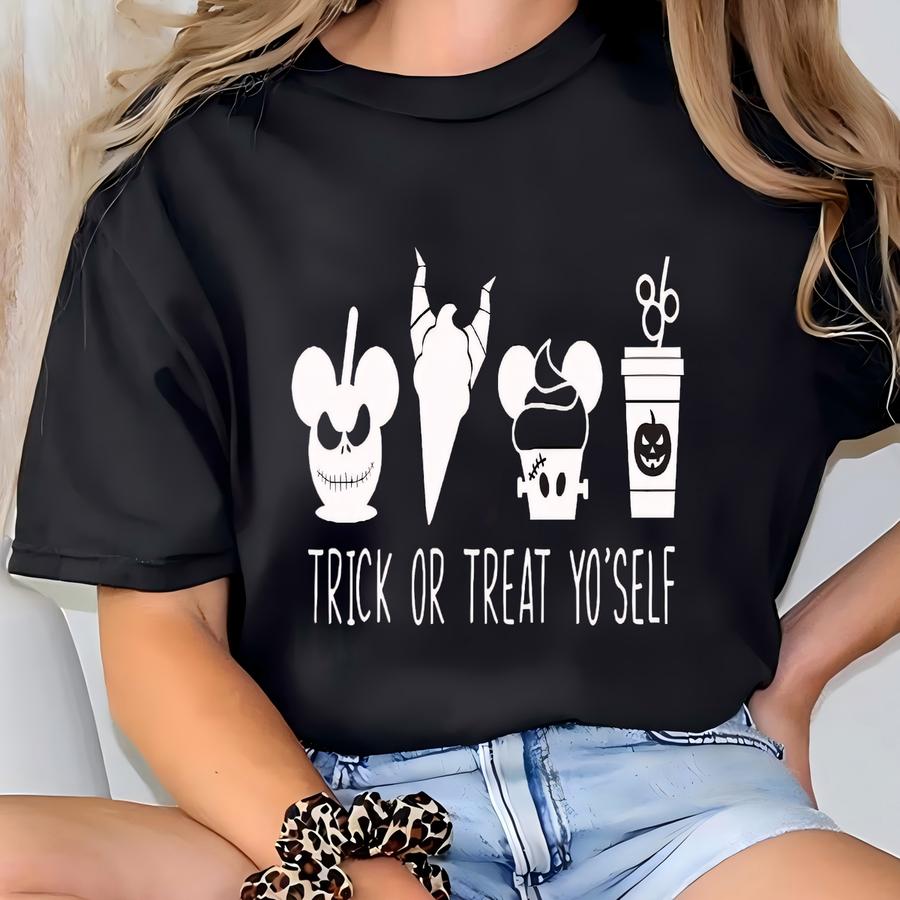 Trick Or Treat Yo'self Shirt, Happy Halloween Shirt, Trick Or Treat Shirt, Happy Halloween Shirt, Cute Halloween Shirt, Halloween Gift T-shirt