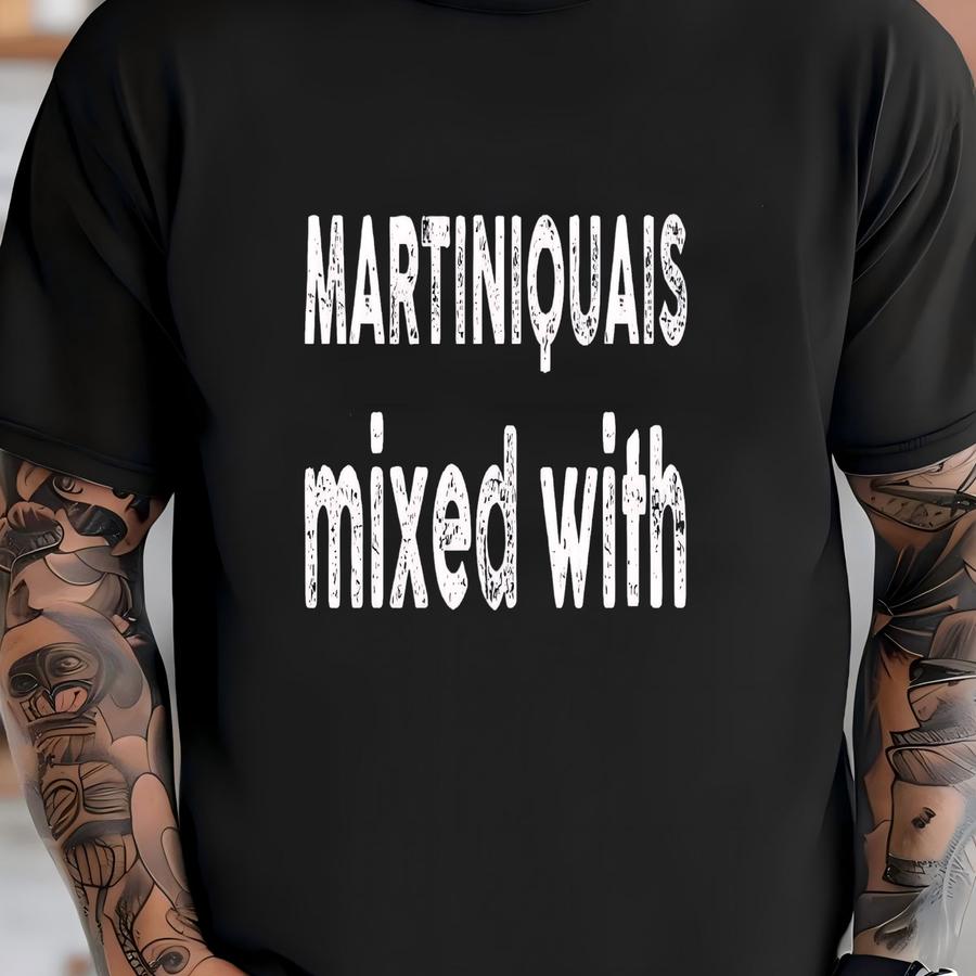 Martiniquais Mixed Sweatshirt | Martinique Gift Idea | Culture Food Dishes | Unisex Heavy Blend Crewneck Jumper | Adult Loose Fit Sweater T-shirt
