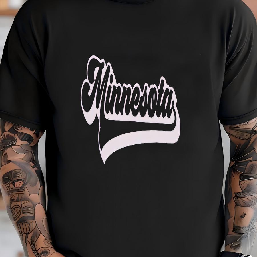 Retro Minnesota Sweatshirt - Unisex Sweatshirt - Cute Minnesota Crewneck T-shirt
