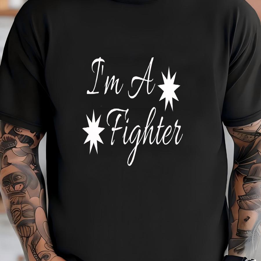 I'm A Fighter Shirt, Cancer Survivor Tshirt, Breast Cancer Shirt, Cancer Support, Cancer Ribbon Tees, Cancer Tee, Cancer Awareness Tee T-shirt
