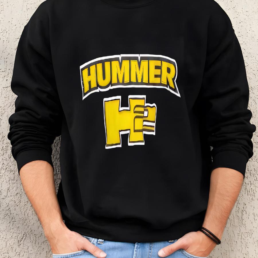 Hum Mer H 2 Sweatshirt Vintage Steve And Barry's Motorsports Sweater Jumper Pullover Ygy Plus Size 2xl Sweatshirt