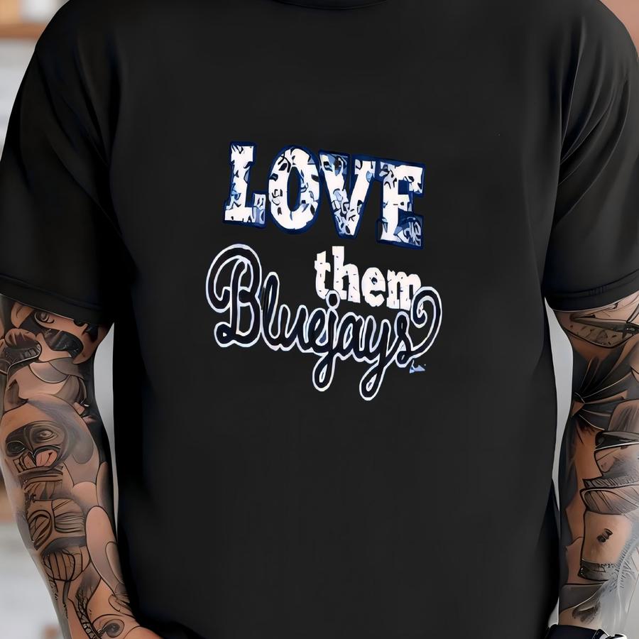 Love Them Bluejays Blue Tshirt T-shirt