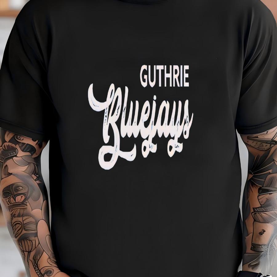 Unisex Script Font Bluejays Long Sve Shirt T-shirt