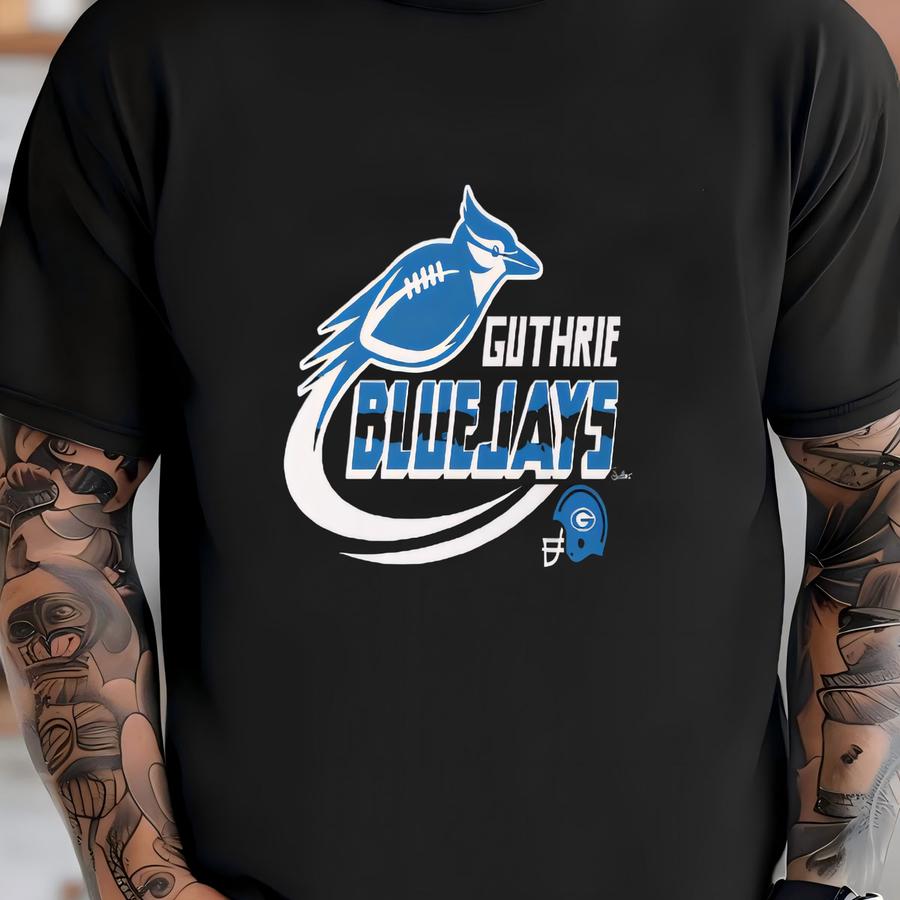 Bluejay Football Bird Short-sve Unisex Hoodie T-shirt