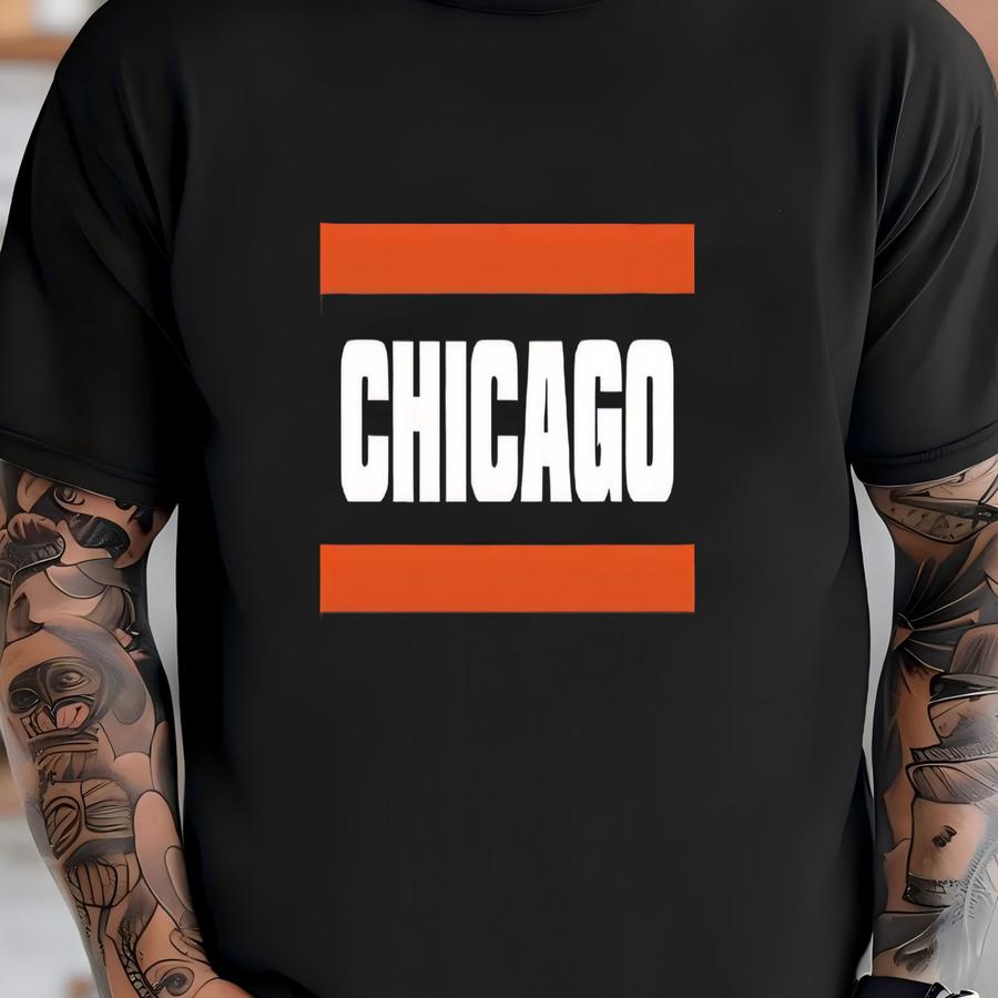 Chicago Football Apron: Poly-cotton Chef's Gift T-shirt