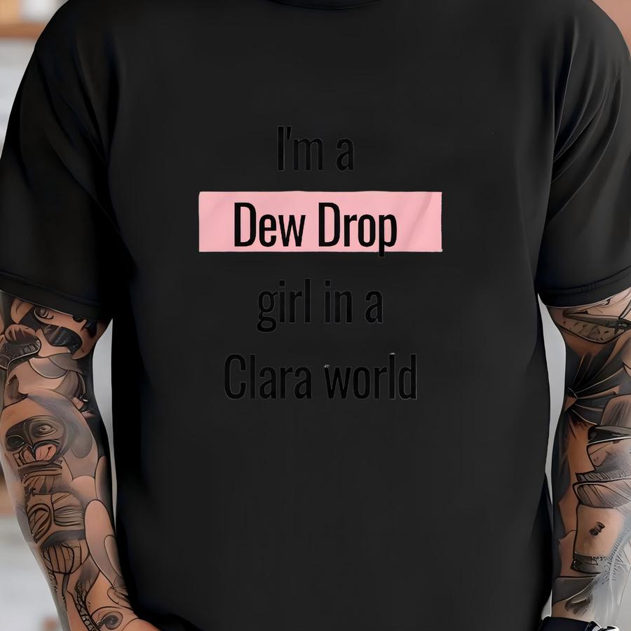 Dew Drop Fairy Sweatshirt, Nutcracker Cast Gift, Nutcracker Ballet Warm Up Top, Barre Christmas Workout T-shirt