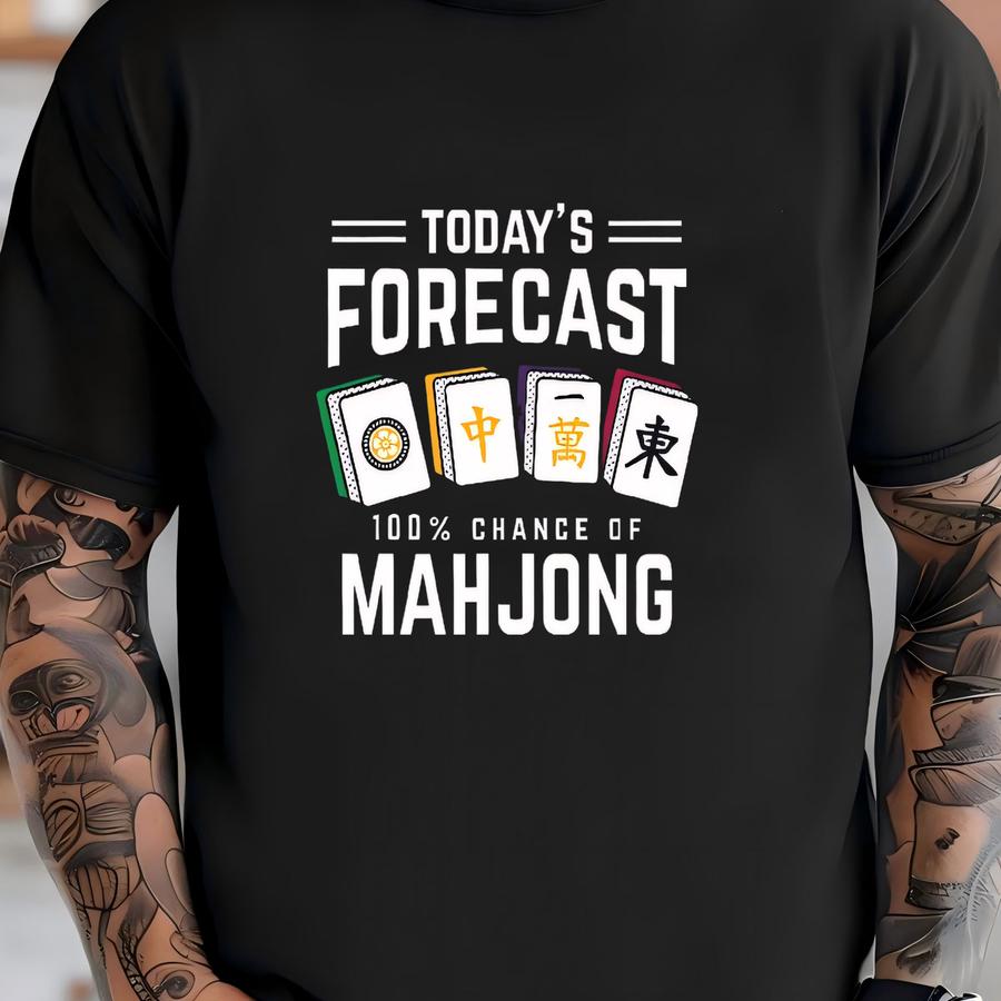 Funny Mahjong Hoodie, Mahjong Tank Top, Hoodie, Sweatshirt, Long Sve, Kids Tee Apparel Gift T-shirt