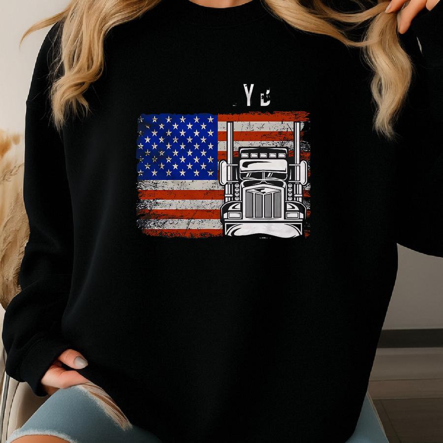 Trucker Shirt. Truck Driver Shirt. Trucker Gift. Gift For Dad. Trucker Tshirt. Truck Driver Tee. Gift For Trucker. Trucker T-shirt #os4089 Sweatshirt