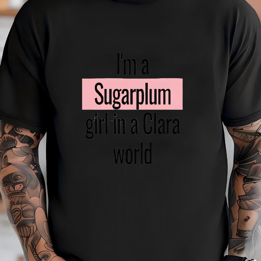 Sugarplum Fairy Long Sve Tee Shirt, The Nutcracker Hoodie, Ballet Teacher, Choreographer Studio Owner, Dance Instructor, Major T-shirt