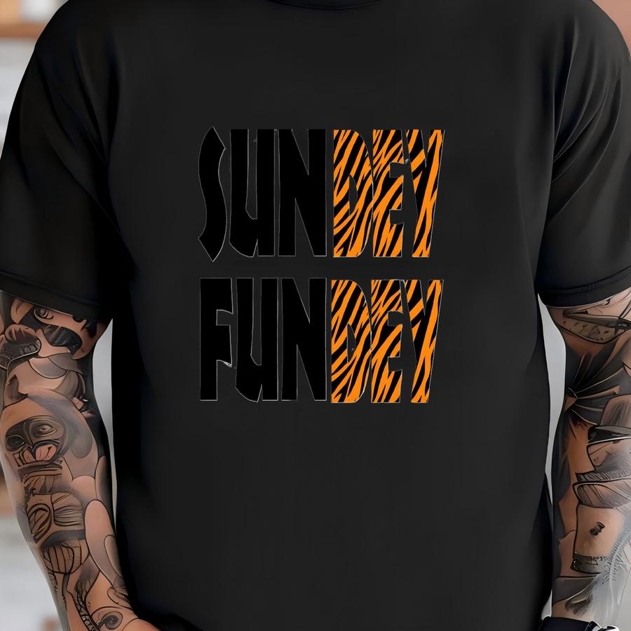 Sundey Fundey Sweatshirt - Unisex Sweatshirt - Cincinnati Sweatshirt - Sunday Funday Crewneck T-shirt