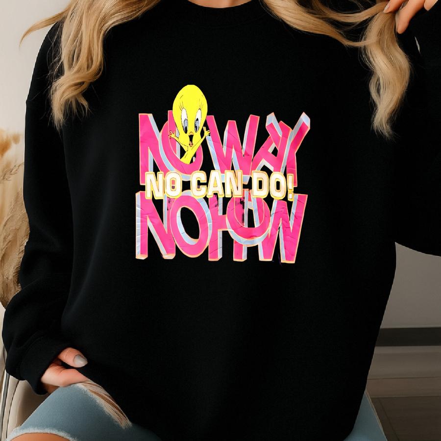 Vintage 90s Warner Bros Looney Tunes Cartoon Over Size Crewneck Sweatshirt Xxl Size Sweatshirt