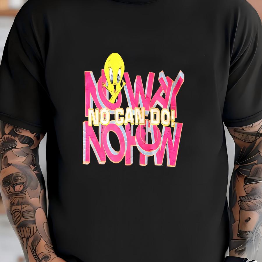 Vintage 90s Warner Bros Looney Tunes Cartoon Over Size Crewneck Sweatshirt Xxl Size T-shirt