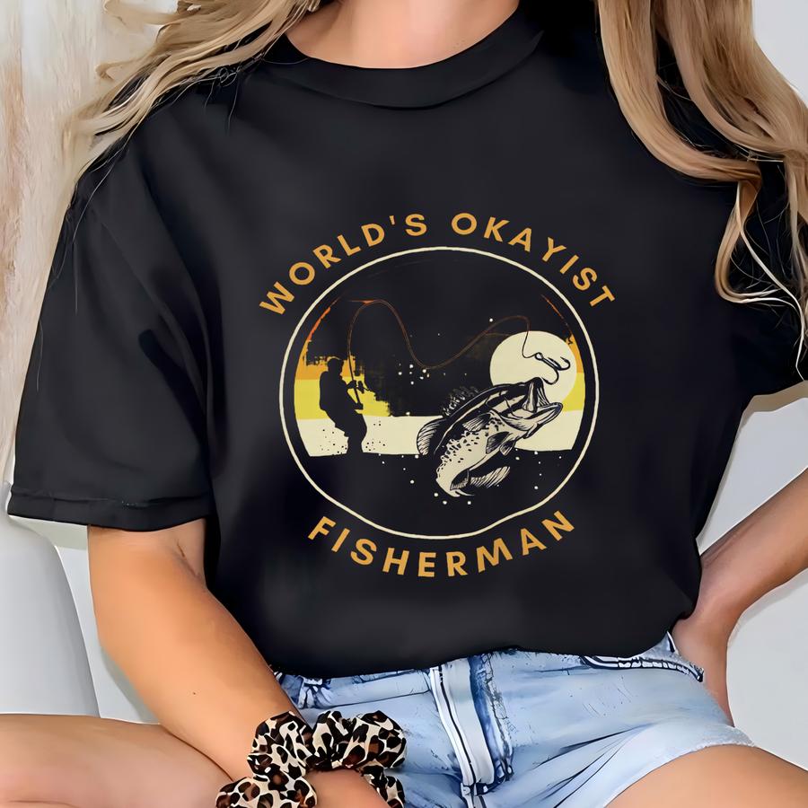 Fishing Sweatshirt, Fishing Pullover, Angling Sweater, Fishing Gift For Him Her, Fisherman Gift, Fishing Jumper, Christmas Gift T-shirt