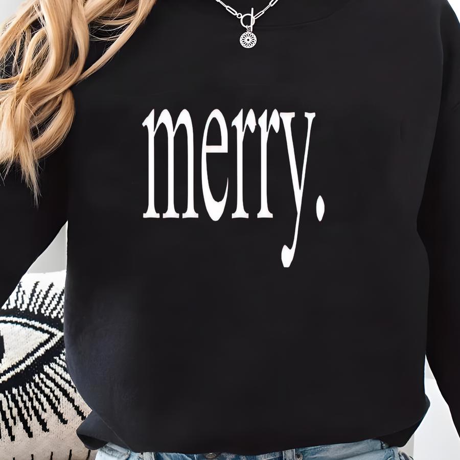 Merry Christmas Hoodie, Family Christmas Unisex Hoodies, Christmas Hooded Sweatshirt, Christmas Hoodie, Holiday Sweatshirt - 1016 Sweatshirt