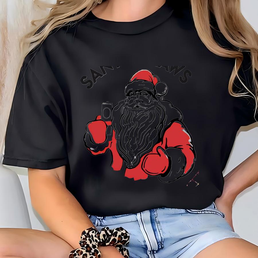 Santa Claws Tee T-shirt
