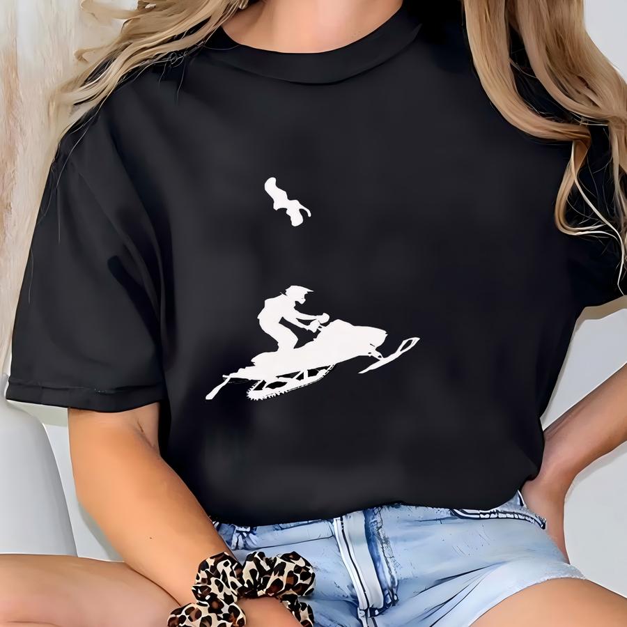 Ride Utah Snowmobile Long Sve Shirt: Winter Sports Gift T-shirt