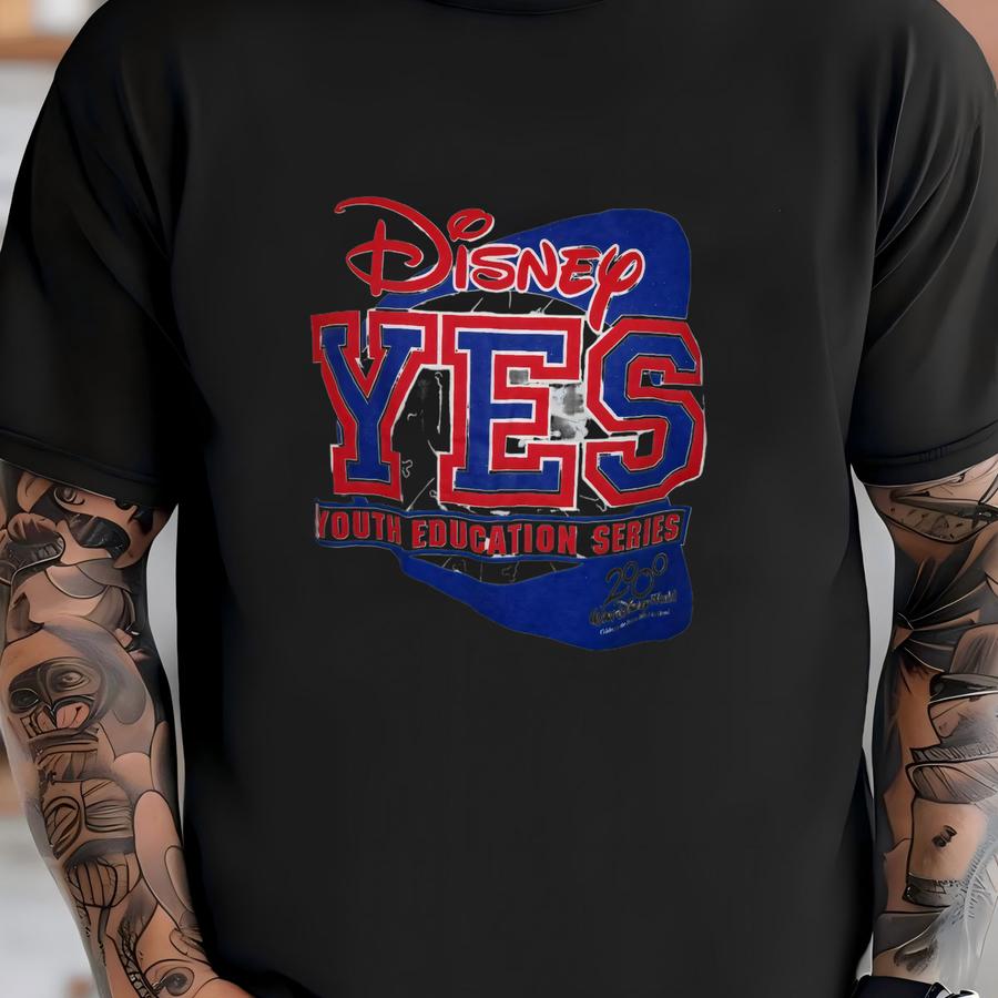 Vtg 2000 White Walt World Yes Youth Education Series Hoodie Adult Xl T-shirt