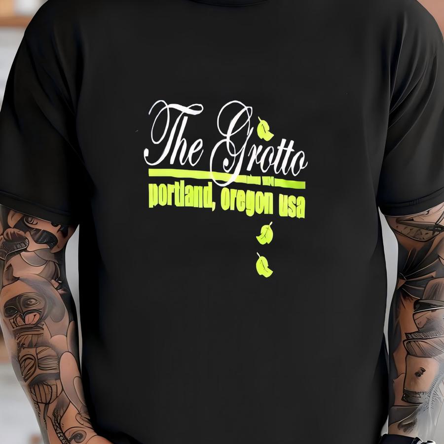 Vintage The Grotto Portland Usa Spellout Crewneck Sweatshirtgy Style 3xl Size T-shirt