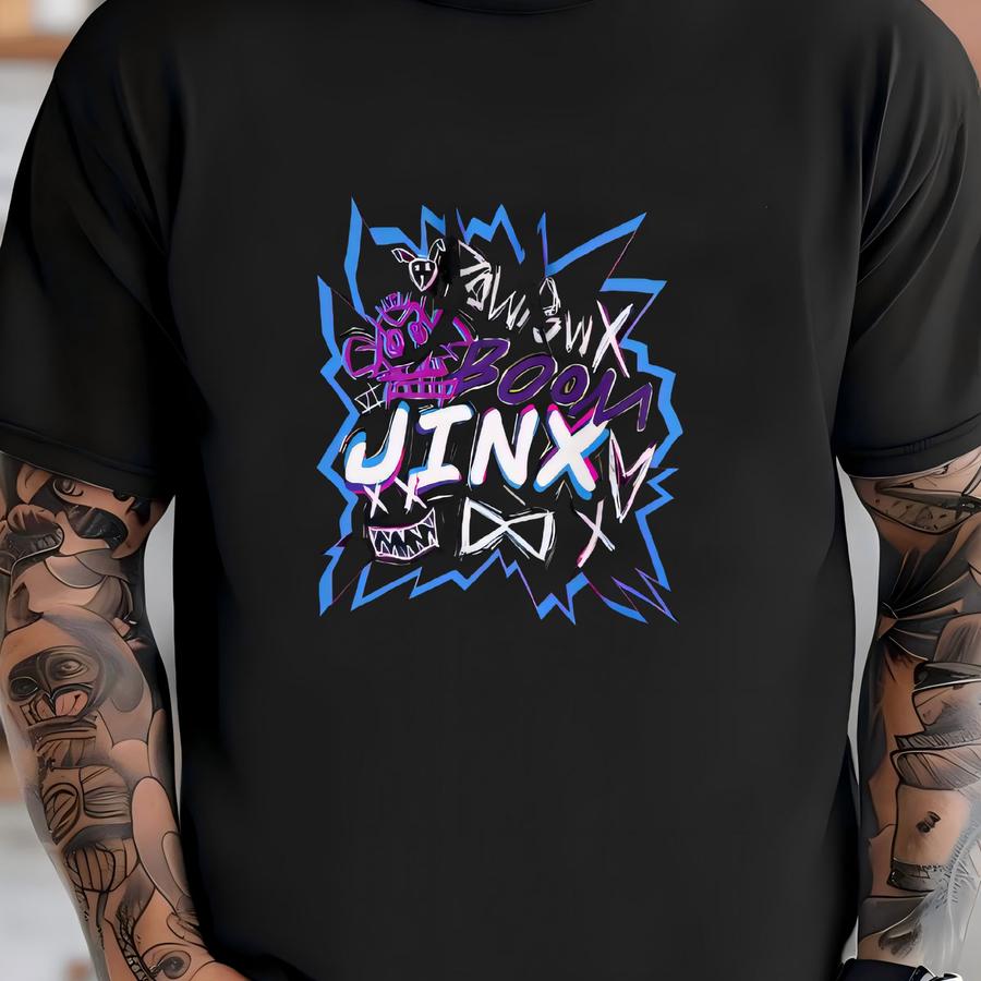 Jinx Hoodie Unisex Adult Hoodie (black) Jinx Sweatshirt Hoodie Birthday Gift For Her For Him Made To Order With Love T-shirt