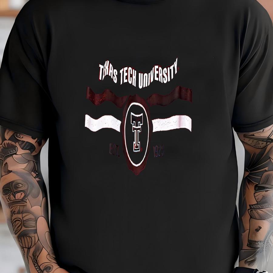 Texas Tech Crop Hoodie T-shirt