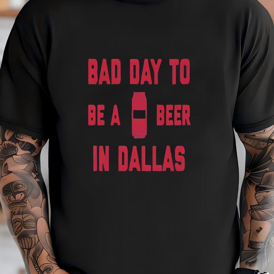 It's A Bad Day To Be A Beer In Men's Hoodie, Tailgating Hoodie, Football Hooded Sweatshirt - Men's Hoodie T-shirt
