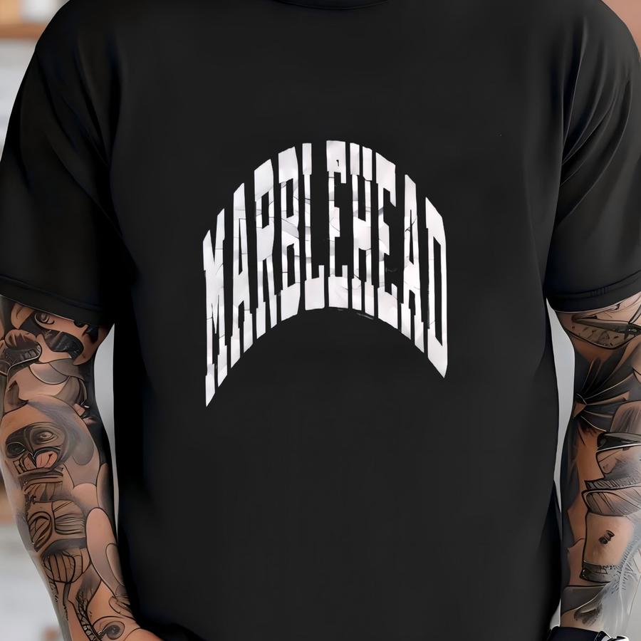 Vintage 90s Marblehead Ohio United States Spellout Crewneck Sweatshirt M Size T-shirt