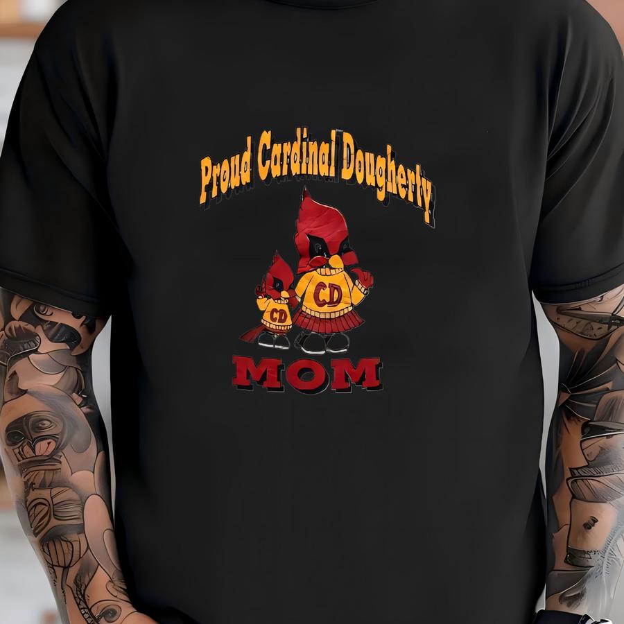 Vintage 90s Proud Cardinal Dougherty High School Mom Crewneck Sweatshirtgy Style Xl Size T-shirt