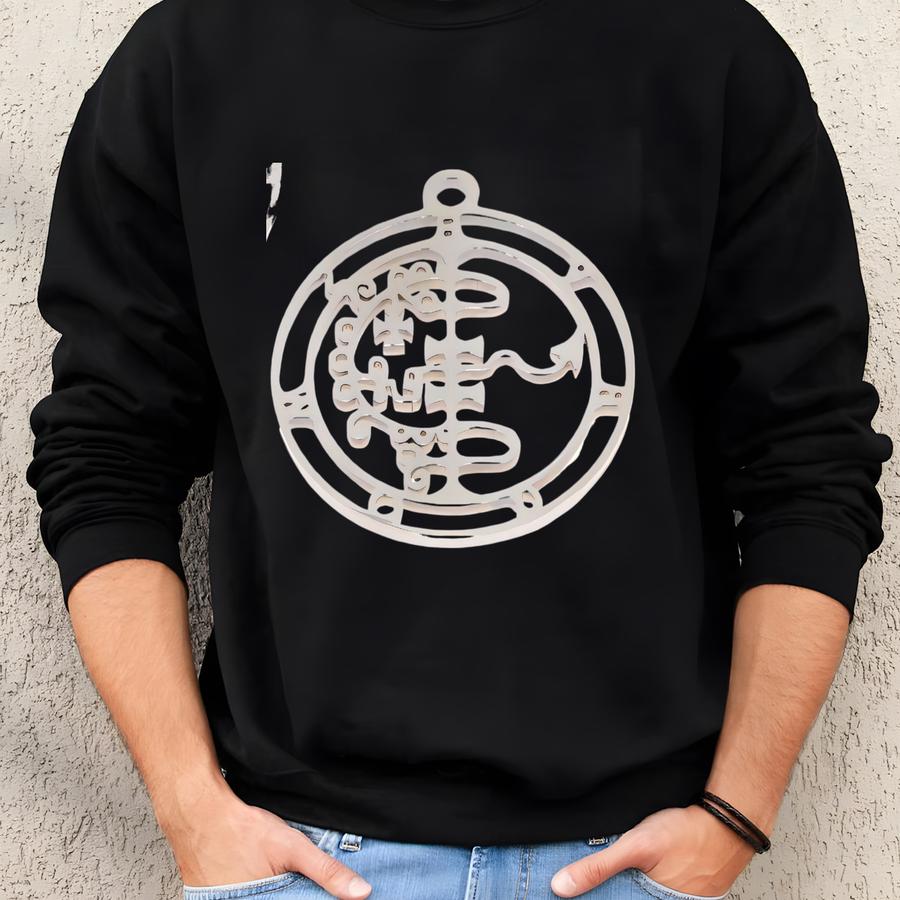 5 Asmodeus Symbol Charms: Stainless Steel Goetia Seal Pendants (25mm) Sweatshirt