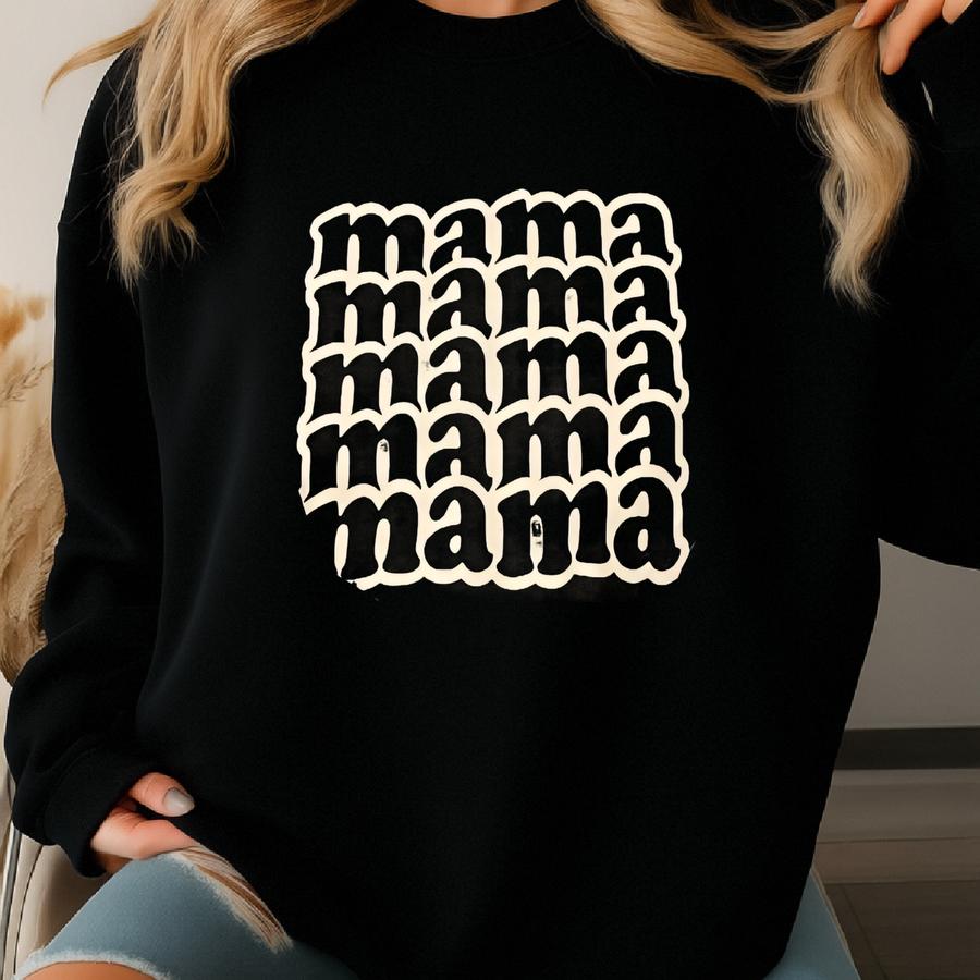 Mama Bella Canvas Sweatshirt Sweatshirt