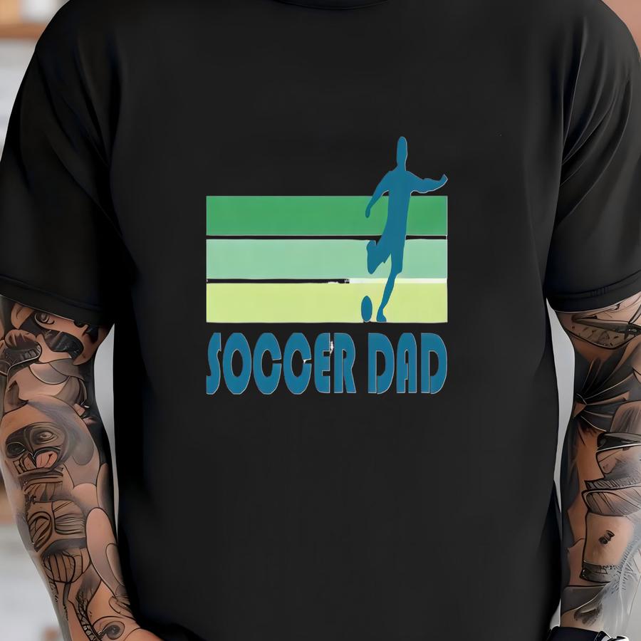Soccer Dad Long Sve Shirt - Retro Adult Unisex Soccer Dad Long Sve T Shirt T-shirt