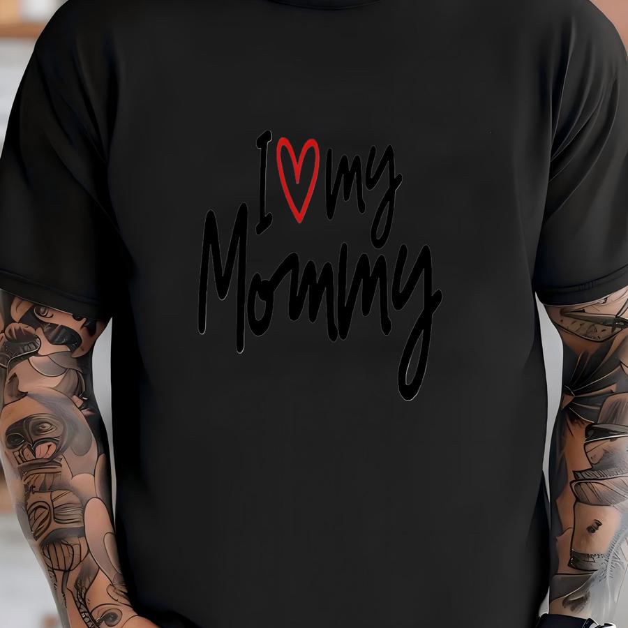 I Love My Mommy ®, Cute Mommy Baby Bodysuit T-shirt