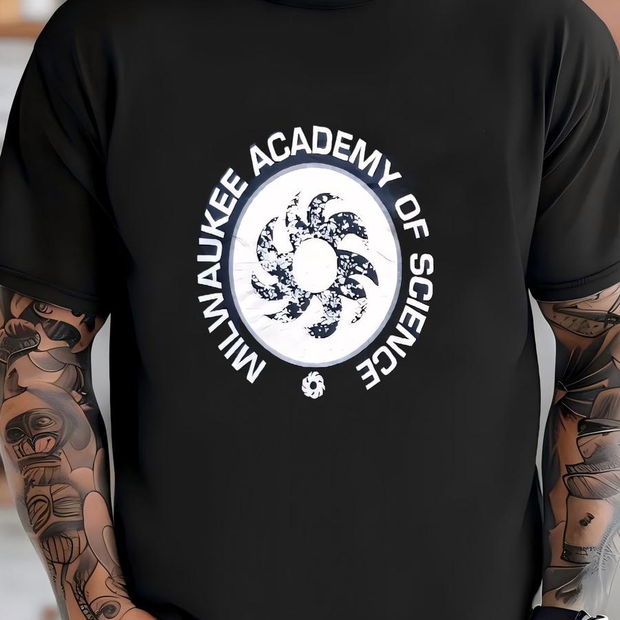 Vintage Milwaukee Academy Of Science School Biglogo Spellout Crewneck Sweatshirt M Size T-shirt