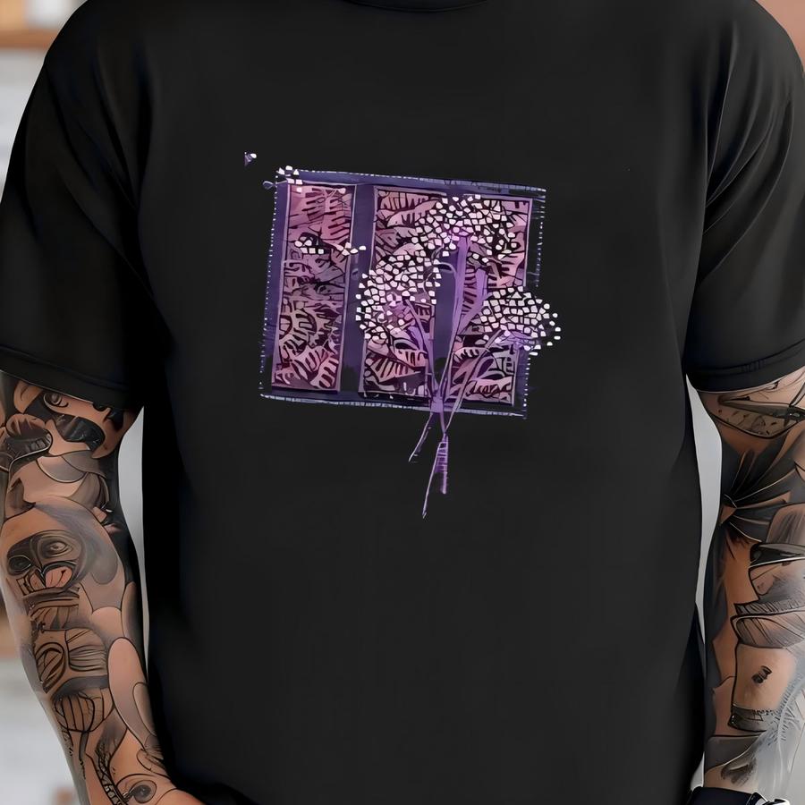 Vintage Art Flowers By Morning Sun Y Sweatshirt Xl Size T-shirt