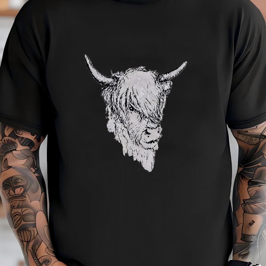 Custom Highland Ranch Shirt Cows Personalized Hoodie Tshirt Cow Cattle Horse Goat Angus Highland Ranchers Farm Shirt Longhorn T-shirt