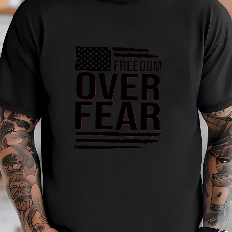 Freedom Over Fear Women's Tank Top T-shirt