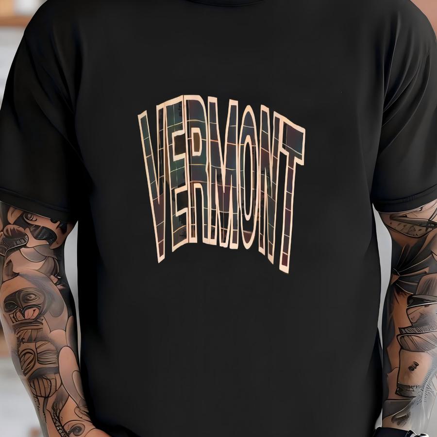 Rare!! Vintage Vermont Spellout Pullover Jumper Sweatshirt T-shirt