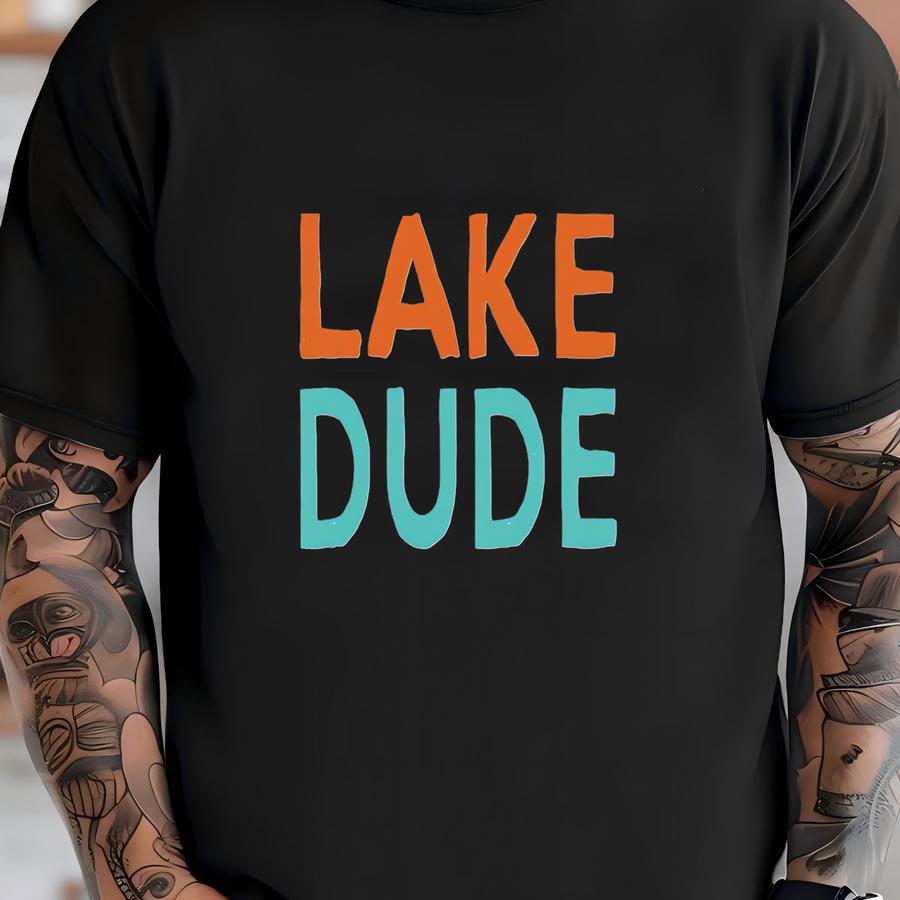 Lake Dude Boys Shirt - Life Is Better At The Lake Kids Tee - Boys Lake Shirt - Adventure Shirt T-shirt