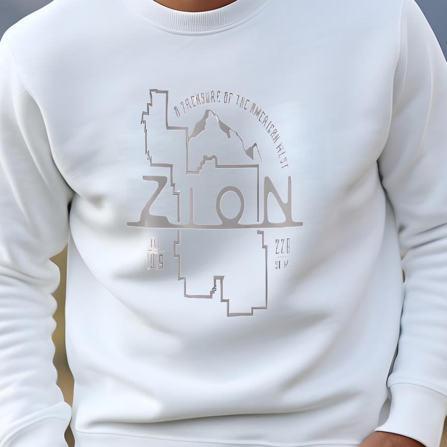 Zion Insulated 12 Oz Slim Can Cooler Sweatshirt Zion Insulated 12 Oz Slim Can Cooler Sweatshirt