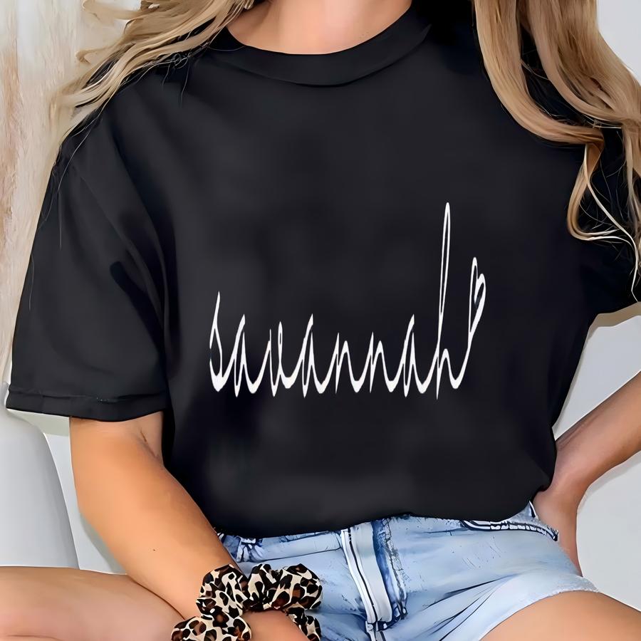 Savannah Love Hoodie - Savannah Georgia Hoodie - Savannah Hoodie - Savannah Wedding - Savannah Bachelorette - Savannah Gift For Women T-shirt