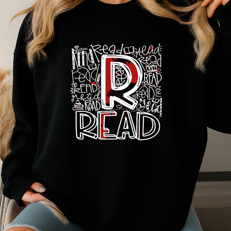 Read Teacher Shirt, Literacy Tee For Educators, Librarian T-shirts, Gift For Book Lovers Sweatshirt